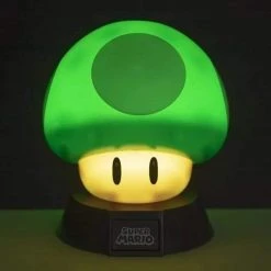 1UP Mushroom Super Mario Bros Lamp Light By Nintendo