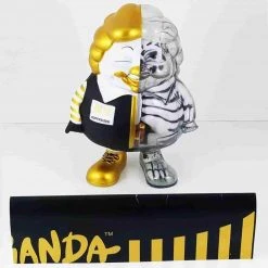 Tokyo Toy NY Black & Gold HALF XRAY MC SuperSized Secret Base X Toy Tokyo Ron English - Popaganda