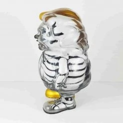 Tokyo Toy NY Black & Gold HALF XRAY MC SuperSized Secret Base X Toy Tokyo Ron English - Popaganda