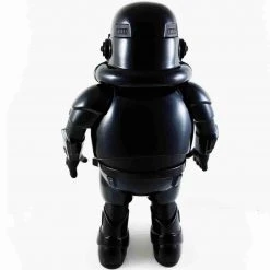 Black Police Grin Medium Figure By Made By Monsters X Ron English