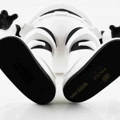 White Police Grin Medium Figure By Made By Monsters X Ron English