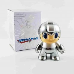 Mega Man 3" Silver Chrome 30th Anniversary NYCC Exclusive By Kidrobot