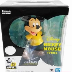 Kidrobot Mickey Mouse (1980's) Disney's 90th Anniversary Figuarts ZERO Mickey Mouse By Bandai