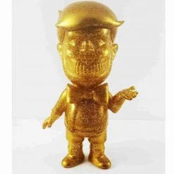 Donald T. Rich Gold Glitter By SFBI Popaganda Ron English
