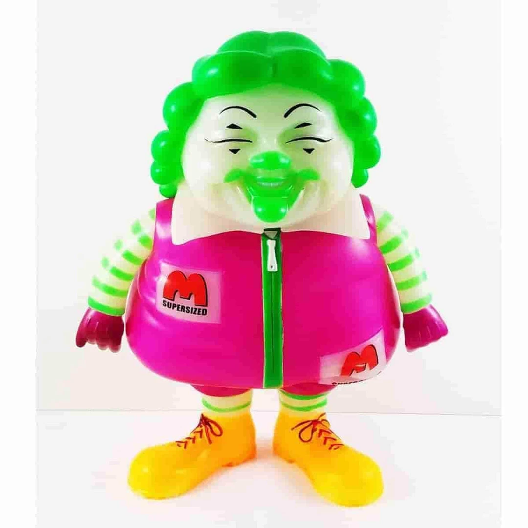 IAMRETRO MC SuperSized Black Light Magic Green/Purple By SFBI Popaganda Ron English