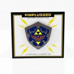 Pins & Patches Hylian Shield Enamel Pin By Pin Plugged