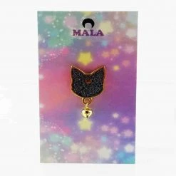 Luna Sailor Moon Glitter Pin By Mala Pins & Patches