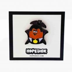 Pins & Patches Dracula Halloween McNugget Enamel Pin By Hope Sick