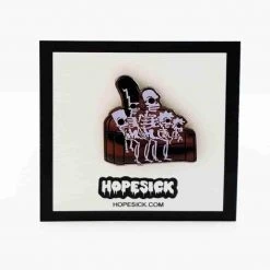 The Simpsons Simpsons GID Family Skeleton Couch Gag THOH Enamel Pin By Hope Sick