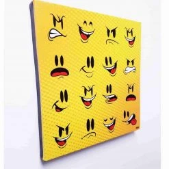 Sket_One The Many Faces Of Sket-One Premium Gallery Wrapped Canvas Print 16x20 IamRetro Exclusive