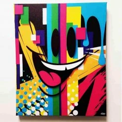 Phase-1 By Sket-One Premium Gallery Wrapped Canvas Print 16x20 IamRetro Exclusive Sket_One