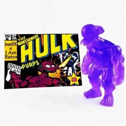 Jesse JFR Montgomery Purps 4:20 Edition Resin Sculpture By JesseJFR X IamRetro