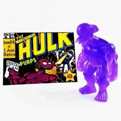 Jesse JFR Montgomery Purps 4:20 Edition Resin Sculpture By JesseJFR X IamRetro