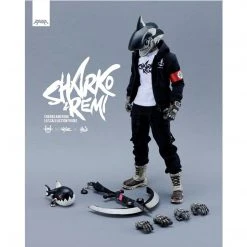 Devil Toys Ltd Sharko & Remi'Fortress Black' 1/6 Scale Figure By Chk Dsk X Quiccs X Devil Toys