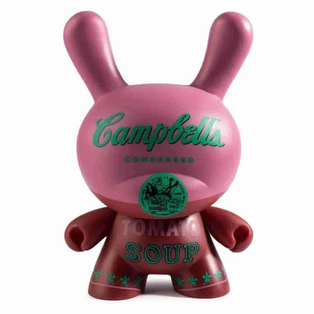 Campbells Soup Can 8" Masterpiece Dunny By Andy Warhol Foundation X Kidrobot