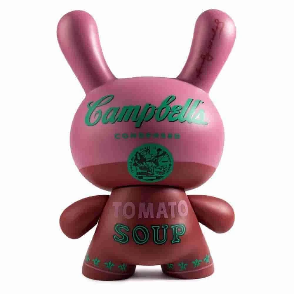 Campbells Soup Can 8" Masterpiece Dunny By Andy Warhol Foundation X Kidrobot