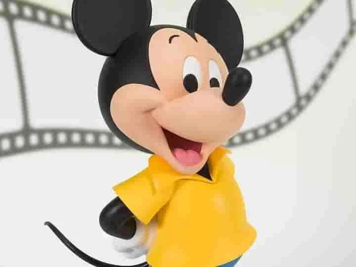 Kidrobot Mickey Mouse (1980's) Disney's 90th Anniversary Figuarts ZERO Mickey Mouse By Bandai