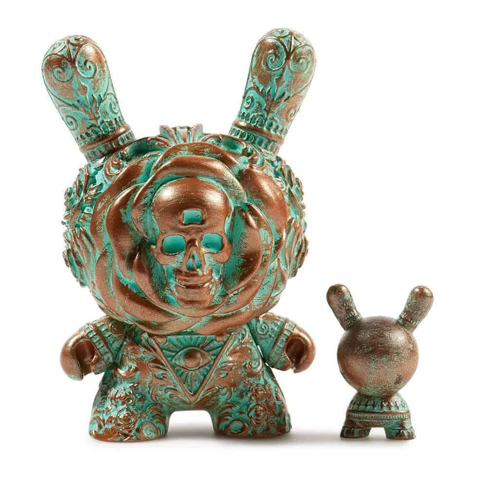 Patina Clairvoyant 3" Dunny By J*RYU X Kidrobot An IamRetro Exclusive
