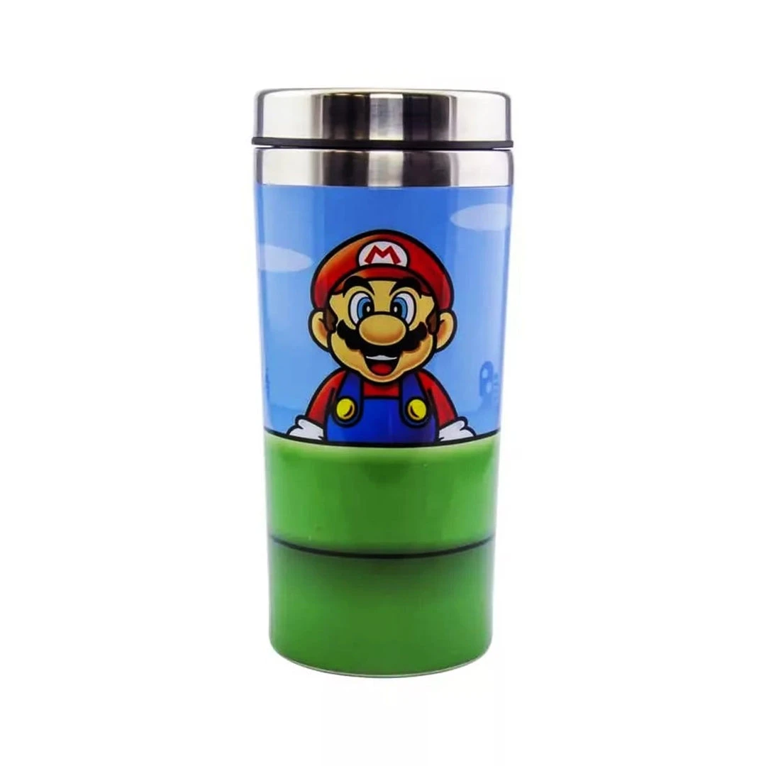 Super Mario Bros Warp Pipe Super Mario Travel Mug By Nintendo