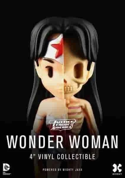 Wonder Woman XXRAY Dissected Mighty JAXX & Kidrobot Mini Figure New