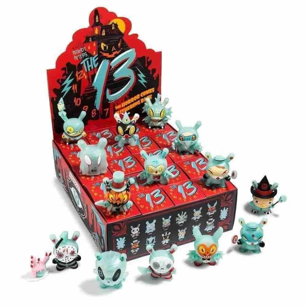 The 13 GID Dunny Series Brandt Peters X Kidrobot Mini's Display Case 20 Pcs