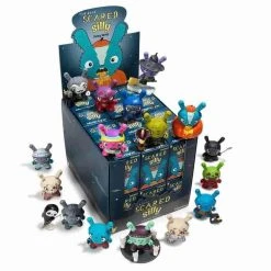 Scared Silly Dunny Series Jenn & Tony Bot X Kidrobot Sealed Display Case 24 Pcs