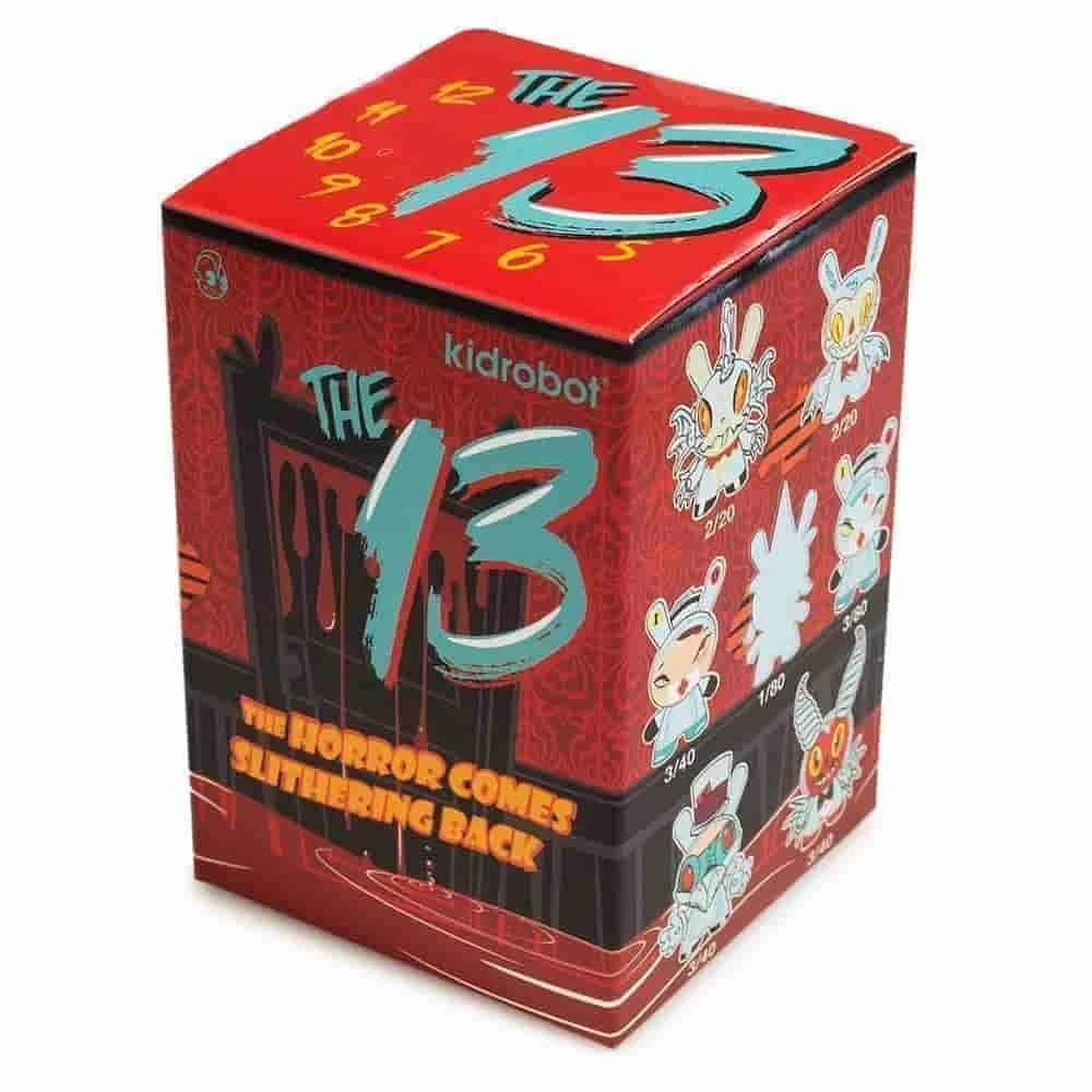 The 13 GID Dunny Series Brandt Peters X Kidrobot Mini's Display Case 20 Pcs