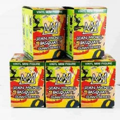 Jean-Michael Basquiat Dunny Series By Kidrobot - 5-Pack Blind Box Bundle