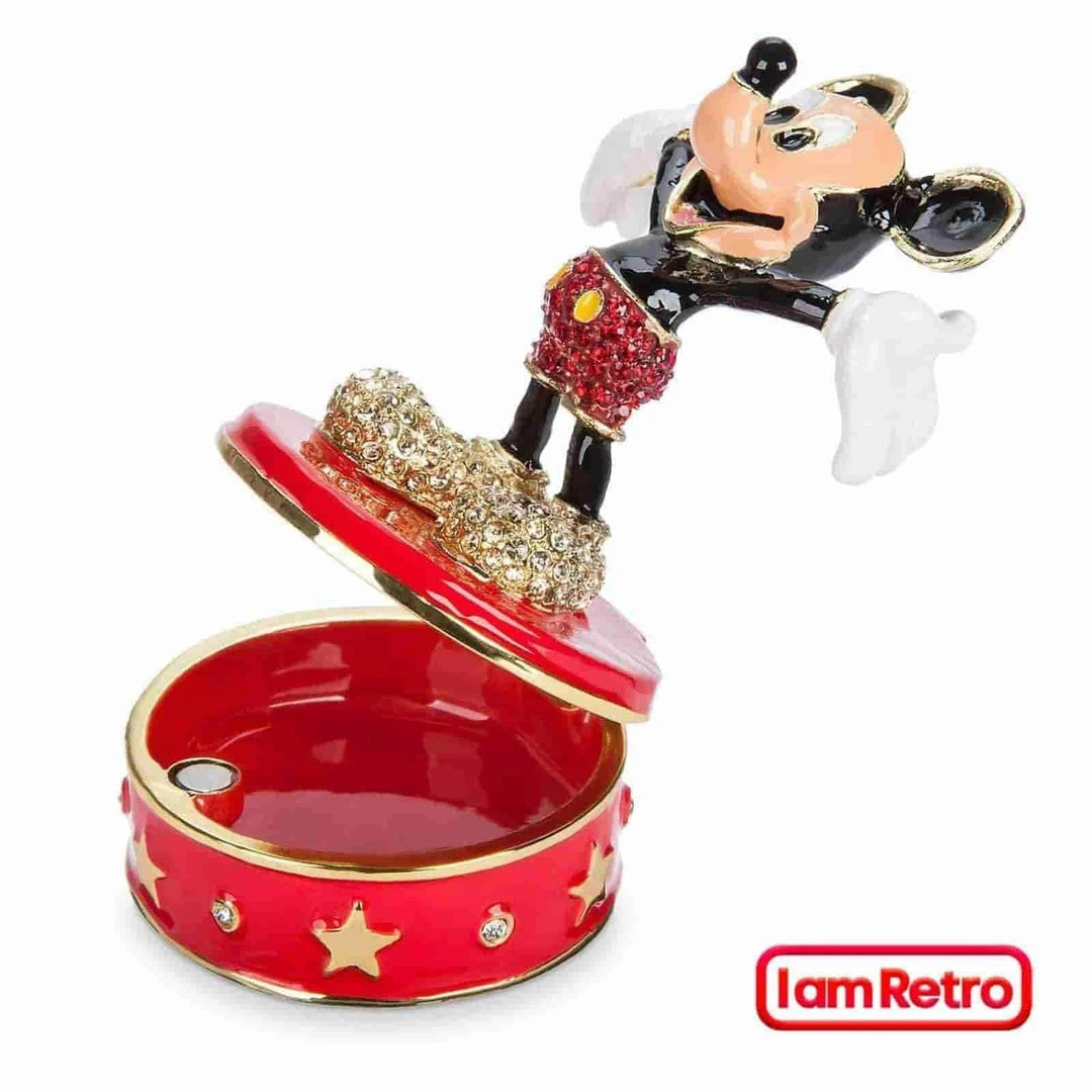 Mickey Mouse Trinket Box By Arribas Brothers X Disney With Swarovski® Crystals