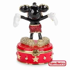Mickey Mouse Trinket Box By Arribas Brothers X Disney With Swarovski® Crystals
