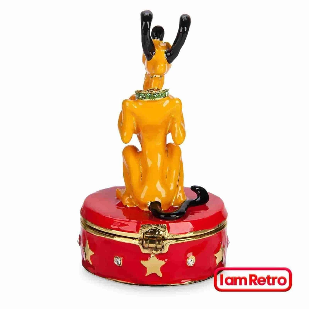 Pluto Trinket Box By Arribas Brothers X Disney With Swarovski® Crystals