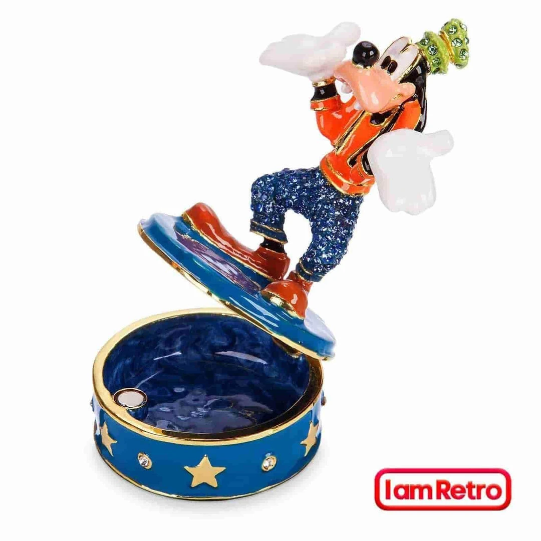 Goofy Trinket Box By Arribas Brothers X Disney With Swarovski® Crystals