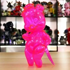 Piggums Neon PK Sofubi Frank Kozik X Black Book Toy