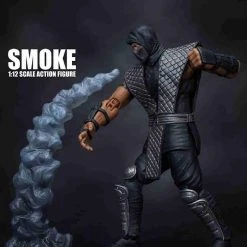 Smoke - Mortal Kombat Ninja Action Figure NYCC Exclusive By Storm Collectibles Medium Figures