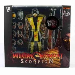 Scorpion Special Bloody Edition 1/12 Action Figure By Mortal Kombat X Storm Collectibles Medium Figures