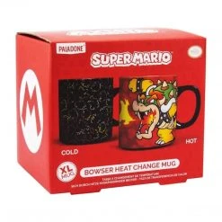 Bowser Super Mario Bros Heat Changing Coffee Mug By Nintendo