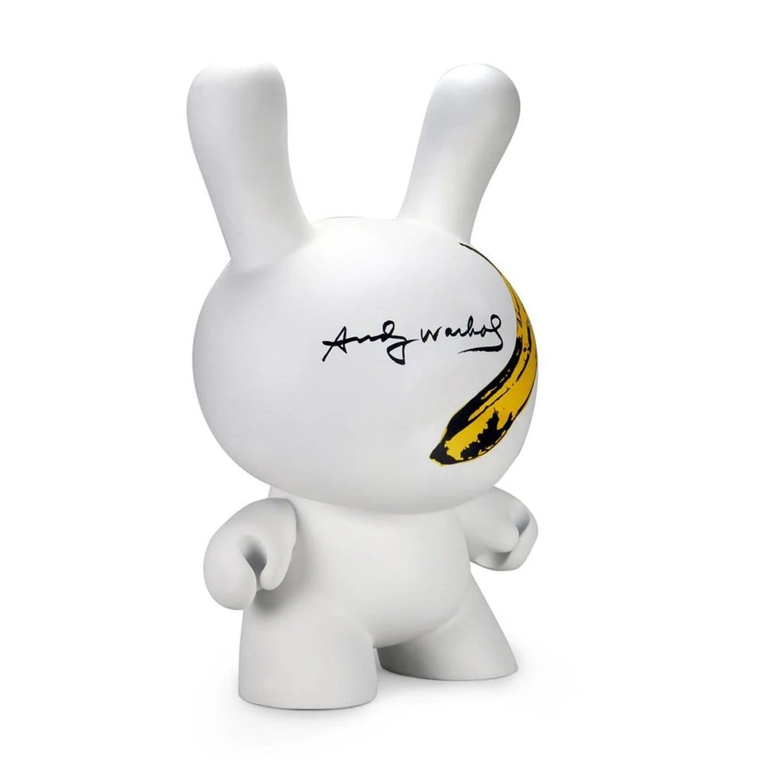 Andy Warhol Banana Signature Dunny 20" Fiberglass Sculpture By Kidrobot
