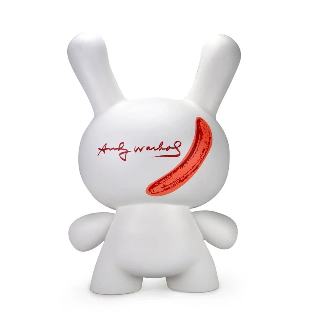 Andy Warhol Banana Signature Dunny 20" Fiberglass Sculpture By Kidrobot