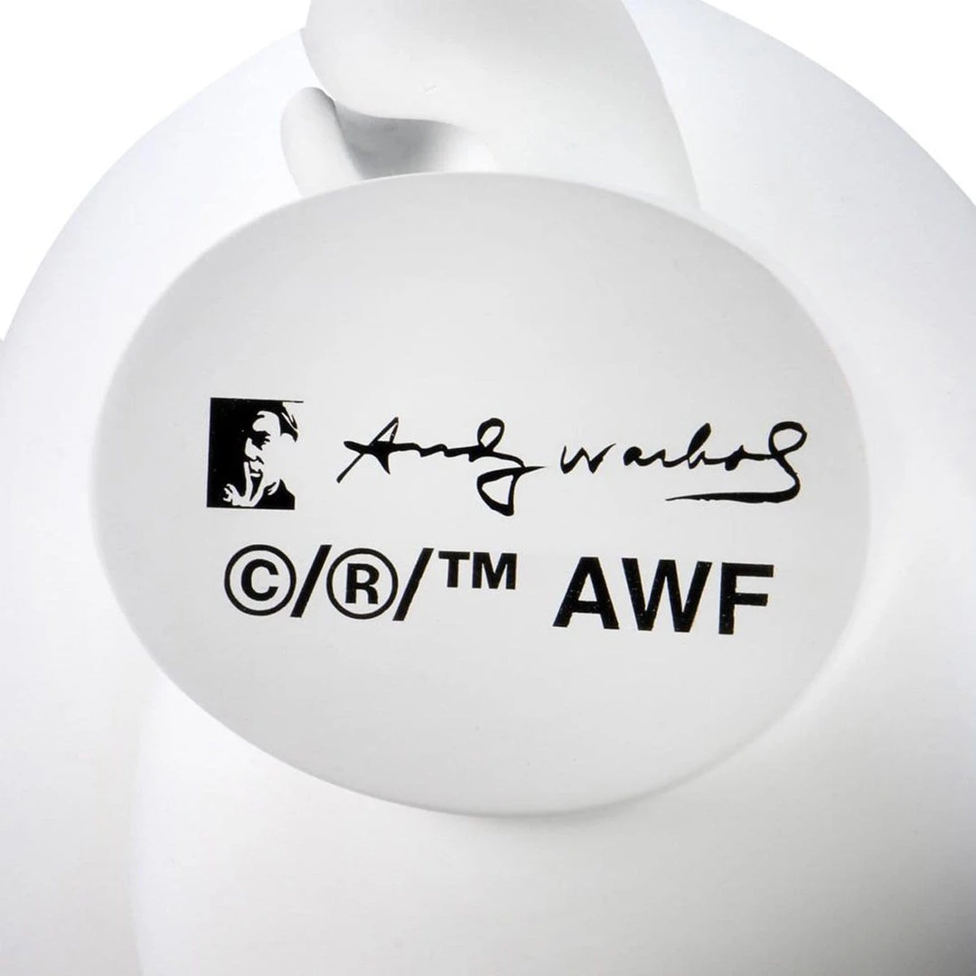 Andy Warhol Banana Signature Dunny 20" Fiberglass Sculpture By Kidrobot