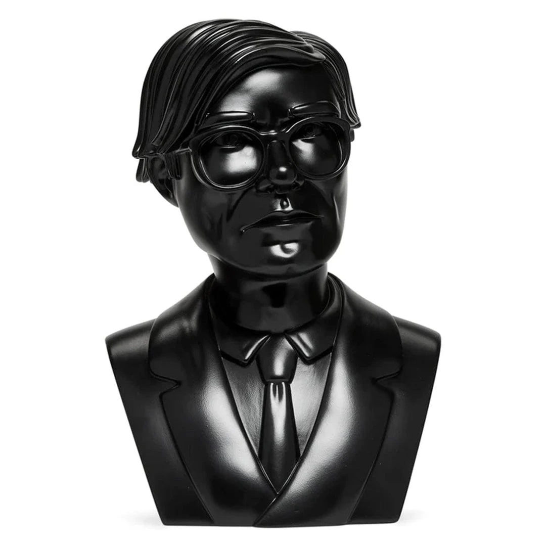 Andy Warhol Bust Black By Kidrobot