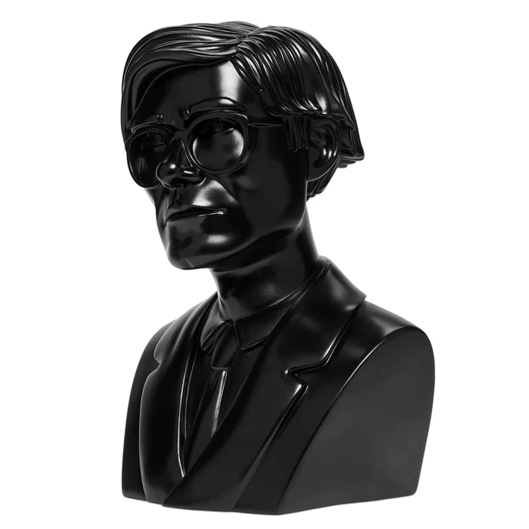 Andy Warhol Bust Black By Kidrobot