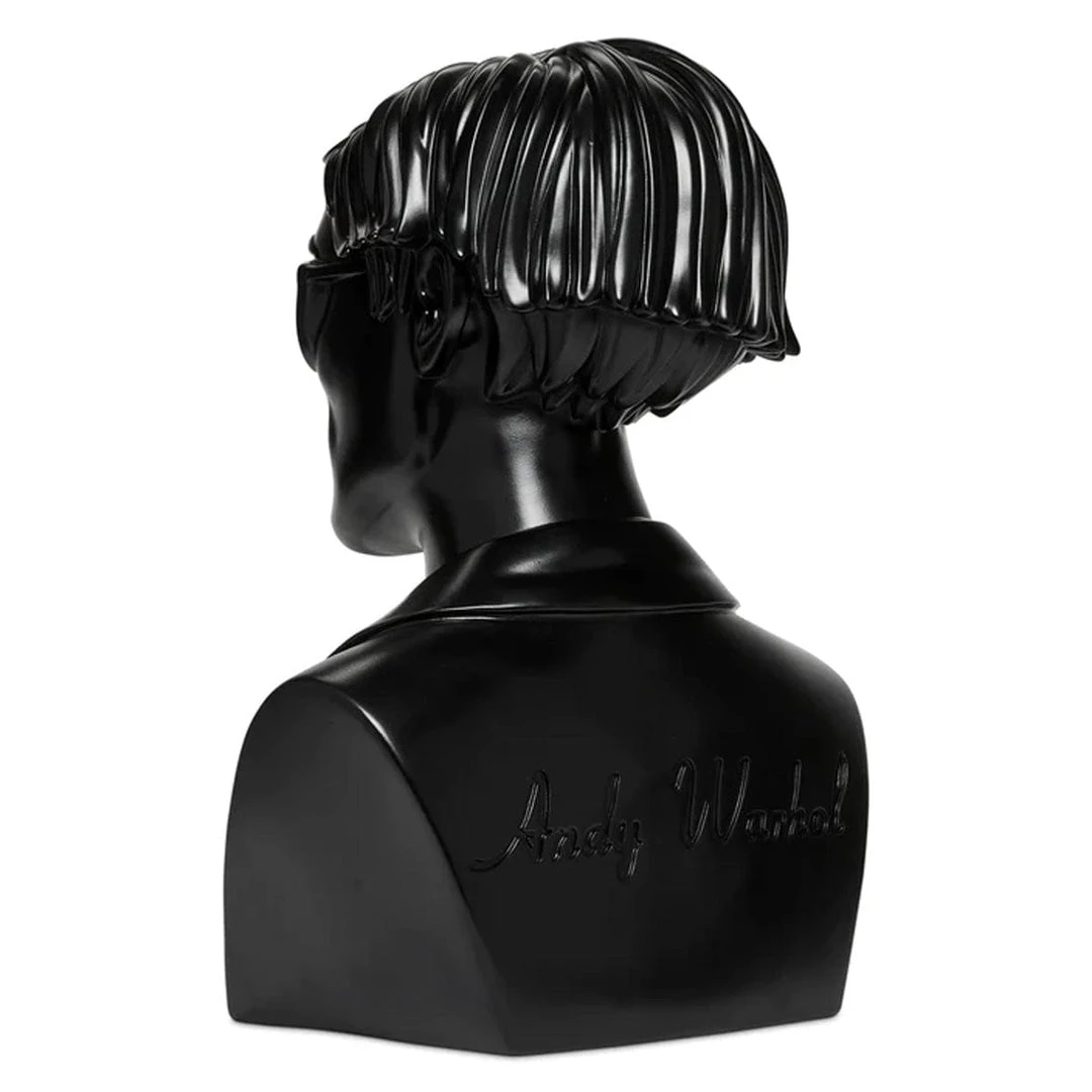 Andy Warhol Bust Black By Kidrobot