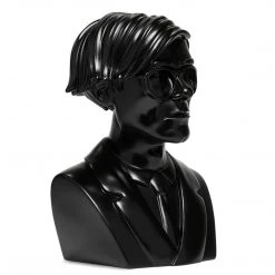 Andy Warhol Bust Black By Kidrobot