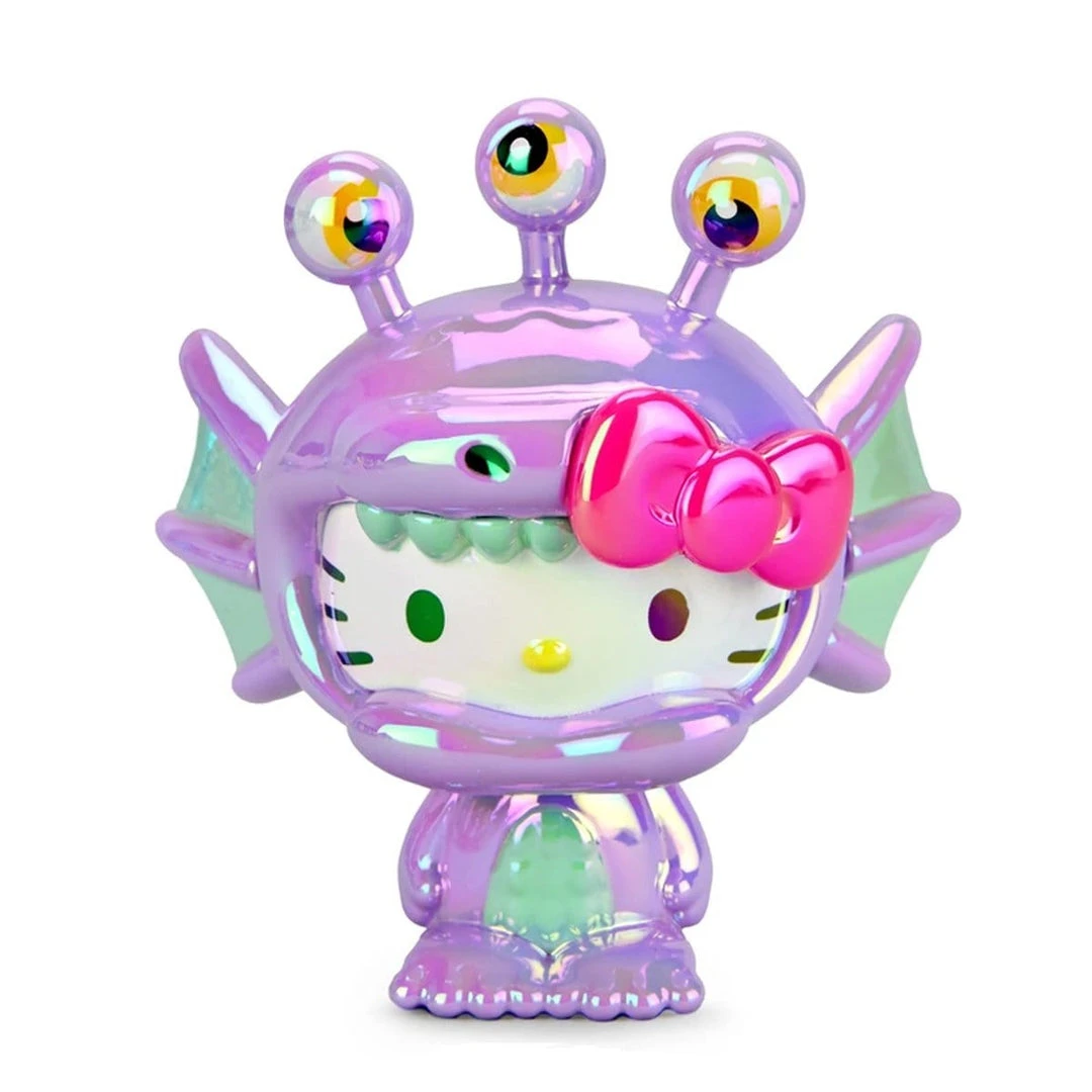 Aquados Violet Hello Kitty Kaiju 3" Mini Figure By Sanrio X Kidrobot