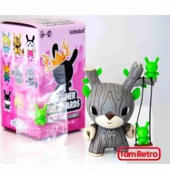 Autumn Stag Green Chase 3" Dunny From DTA Dunny Series By Gary Ham X Kidrobot