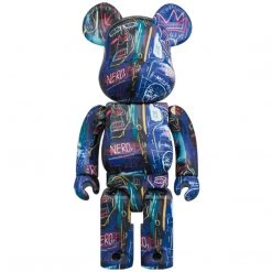 Jean-Michel Basquiat #7 Bearbrick 400% + 100% Combo By Medicom Toy
