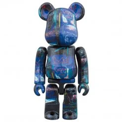 Jean-Michel Basquiat #7 Bearbrick 400% + 100% Combo By Medicom Toy