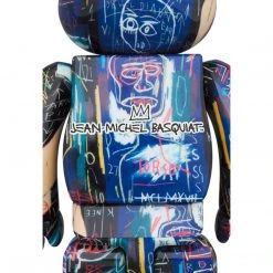 Jean-Michel Basquiat #7 Bearbrick 400% + 100% Combo By Medicom Toy