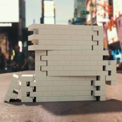 BlockBusterz DIY Brick Wall 3-Pack By Martian Toys