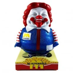 IamRetro.com MC SuperSized Sofubi Blue Glitter By Secret Base X Toy Tokyo X Ron English